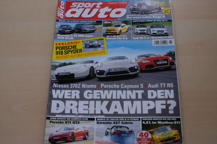 Deckblatt Sport Auto (10/2013)